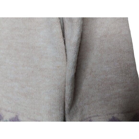 Fate Soft Sweater Fair Isle Size S Long Sleeve Crew Neck - Picture 5 of 14